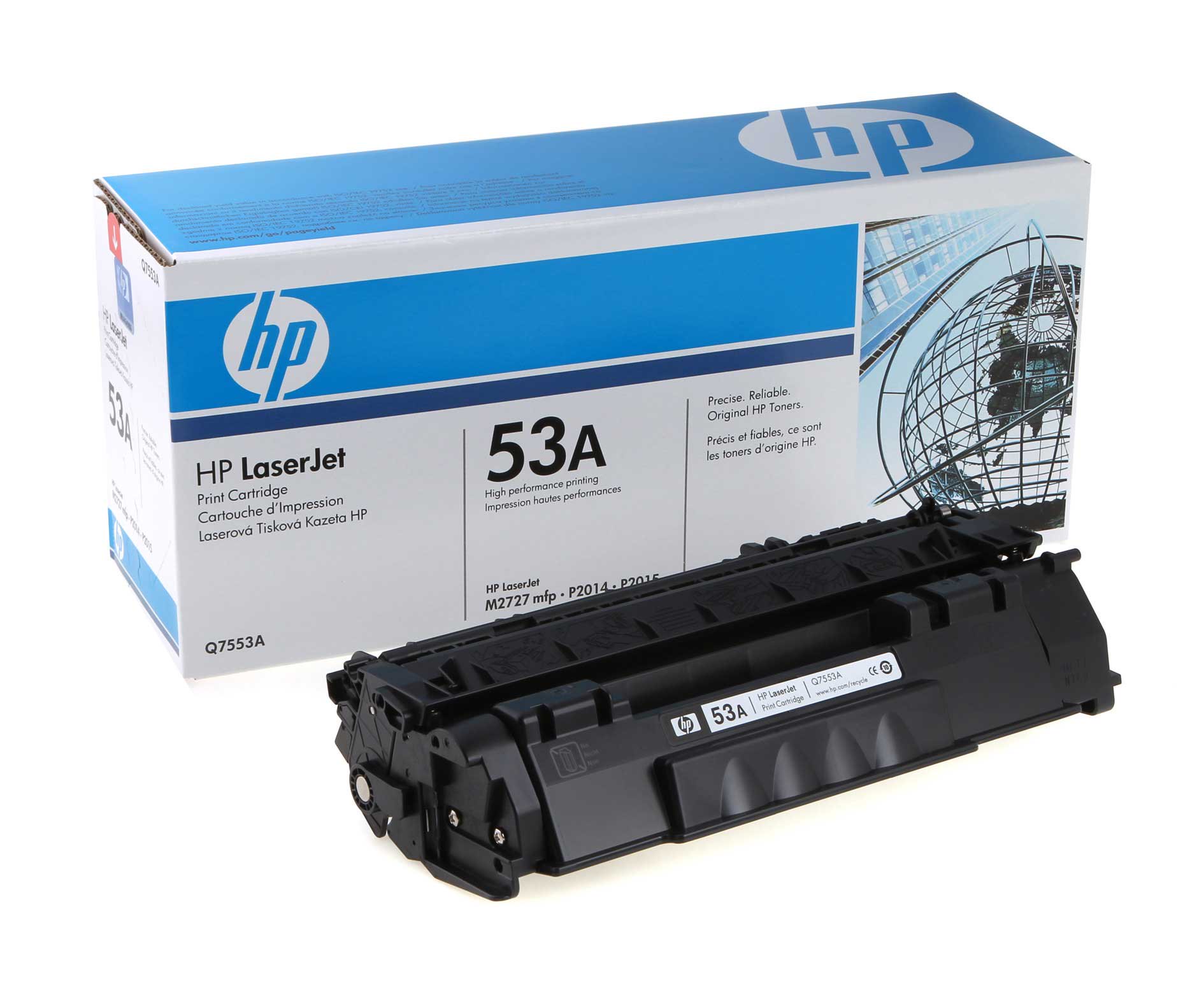 Картридж HP Q7553A черный  купить,NaN