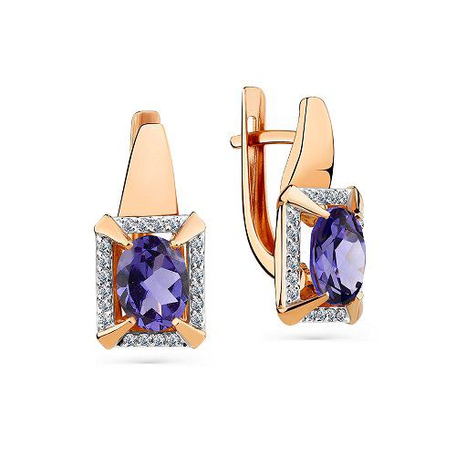 Серьги Magic Stones 02-3-373-8501-011 4.94гр. купить,NaN