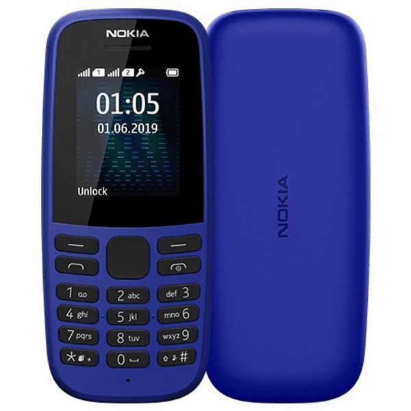 Мобильный телефон Nokia 105 TA-1174 DS Blue