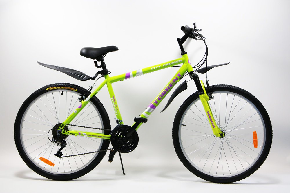 Велосипед Torrent City Cruiser зелено-фиолетовый купить,NaN