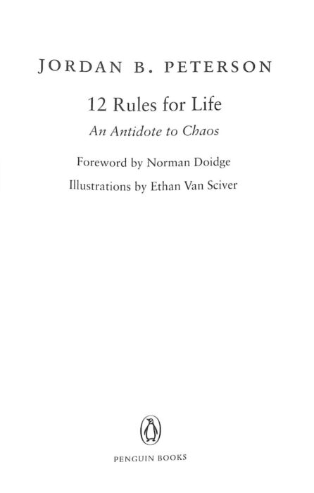 Peterson J. 12 Rules for Life купить,NaN