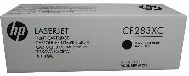 Картридж HP Europe CF283XC черный 