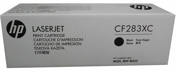 Картридж HP Europe CF283XC черный 