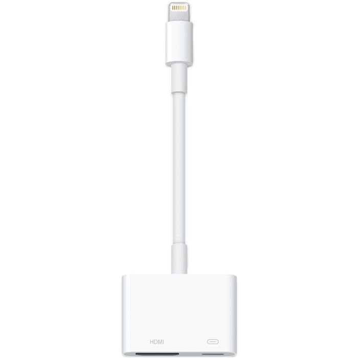 Переходник Apple Lightning MD826ZM/A белый