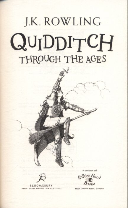 Rowling J. K. Quidditch Through the Ages Bloomsbury купить,NaN