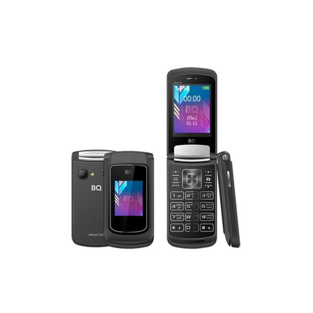Мобильный телефон BQ-2433 Dream Duo Black купить,NaN