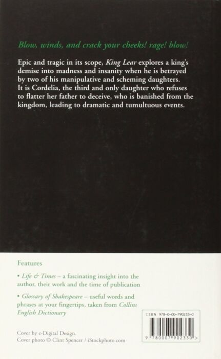 Shakespeare W. King Lear купить,NaN