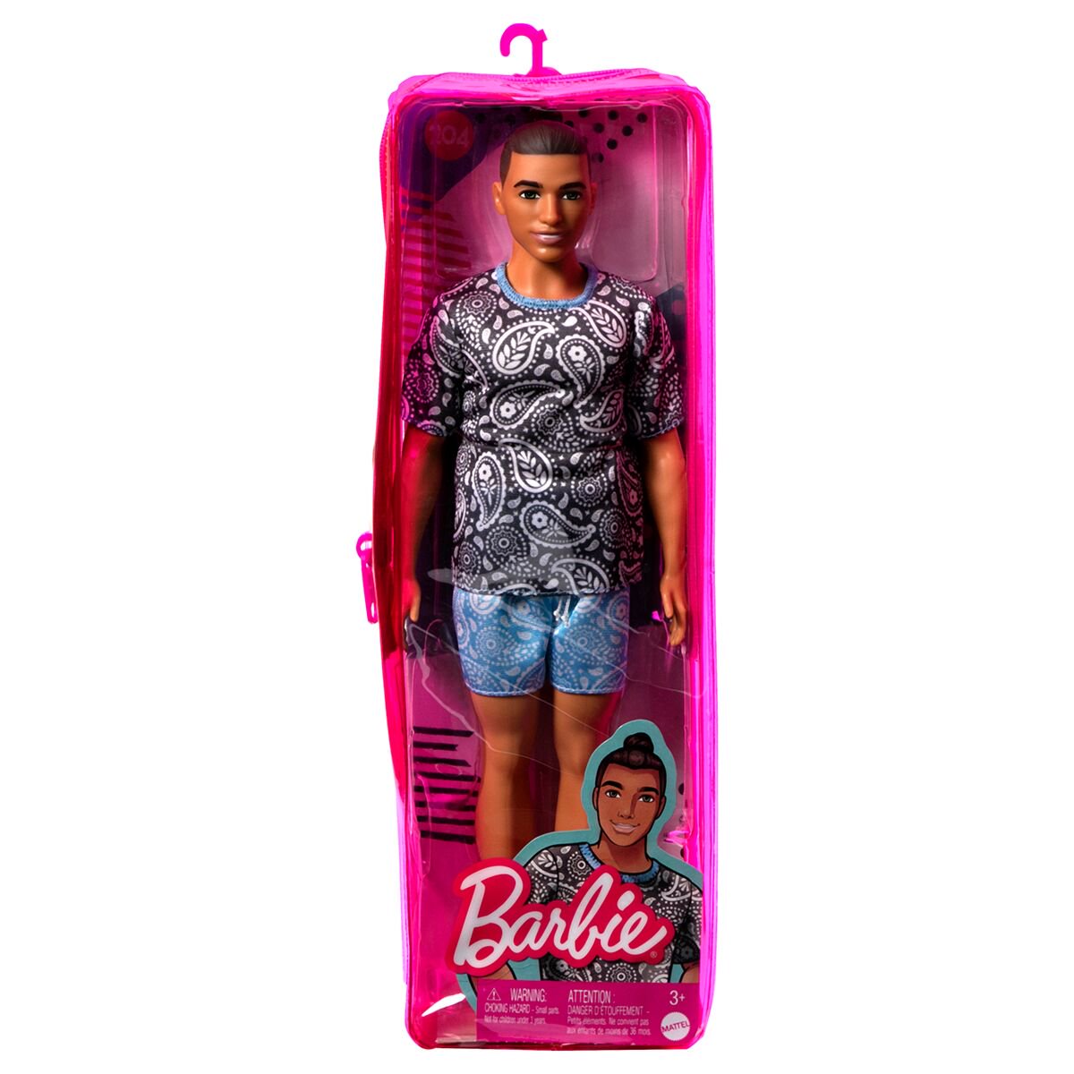 Кукла Barbie Fashionistas в наряде с узором Paisley HJT090 купить,NaN