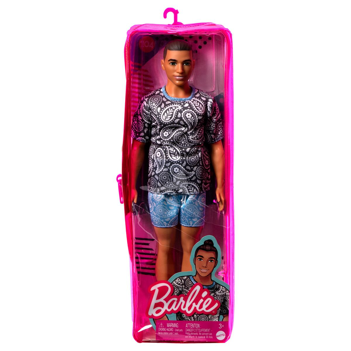 Кукла Barbie Fashionistas в наряде с узором Paisley HJT090 купить,NaN
