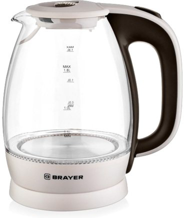 Электрочайник BRAYER BR1045BN бежевый купить,12990
