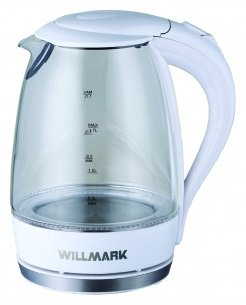Электрочайник Willmark WEK-1708G белый купить,NaN