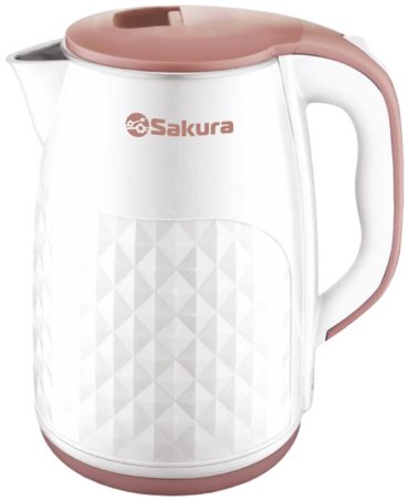 Электрочайник Sakura SA-2165WBG белый