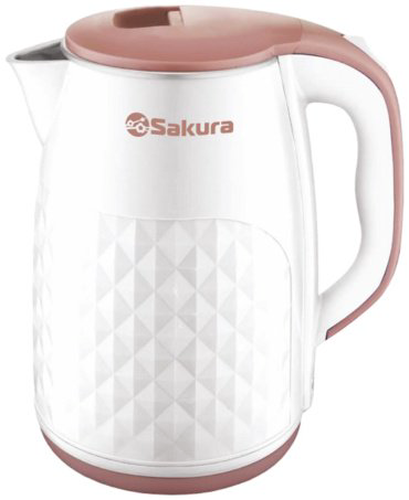 Электрочайник Sakura SA-2165WBG белый