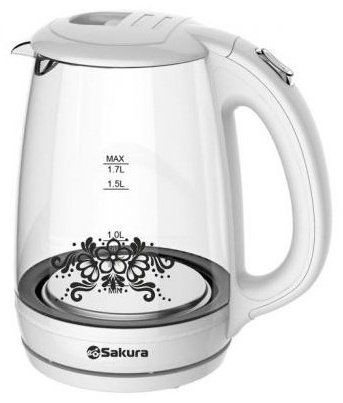Электрочайник Sakura SA-2715W белый