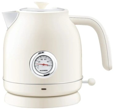 Электрочайник Xiaomi Qcooker Electric Kettle QS-1701 бежевый купить,NaN