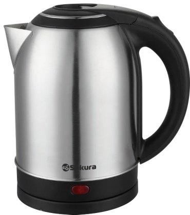 Электрочайник Sakura SA-2121BS серебристый