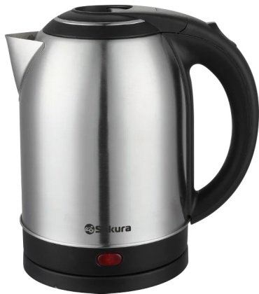 Электрочайник Sakura SA-2121BS серебристый