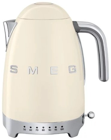 Электрочайник Smeg KLF04CREU бежевый купить,NaN