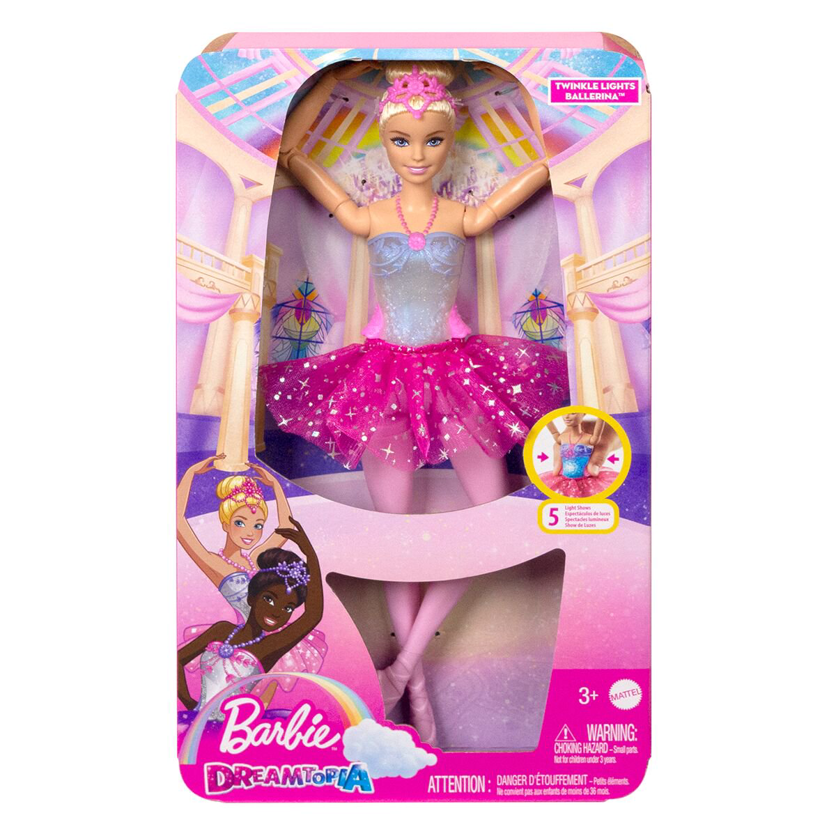 Кукла Barbie Dreamtopia Балерина HLC250 купить,NaN