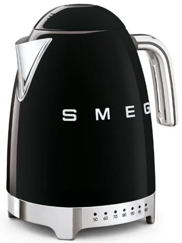 Электрочайник Smeg KLF04BLEU черный