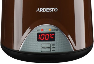 Электрочайник Ardesto EKL-1617BN коричневый купить,NaN