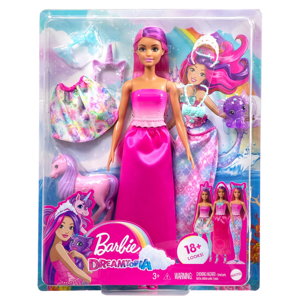 Кукла Barbie Dreamtopia Кукла со сказочными аксессуарами HLC280 купить,NaN