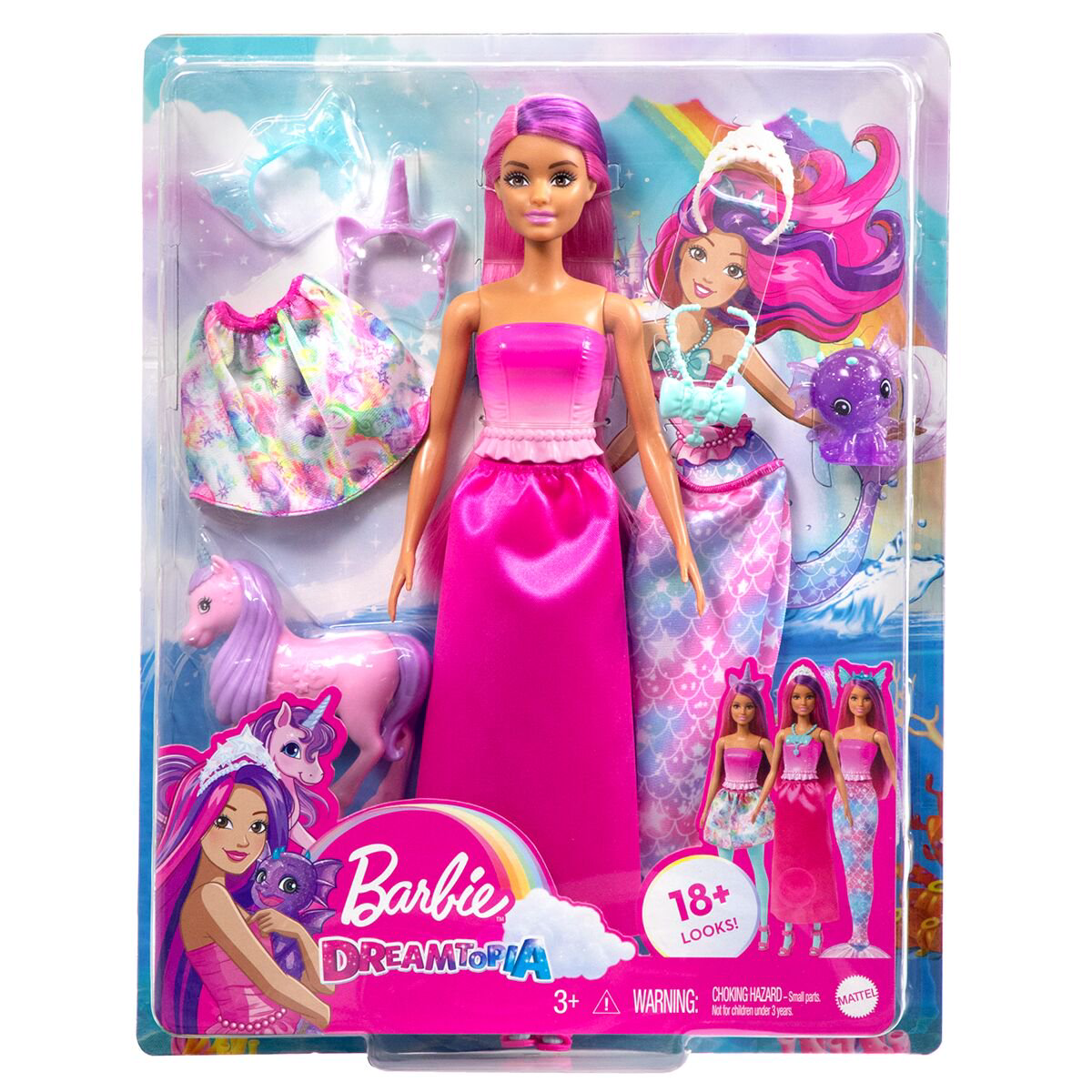 Кукла Barbie Dreamtopia Кукла со сказочными аксессуарами HLC280 купить,NaN