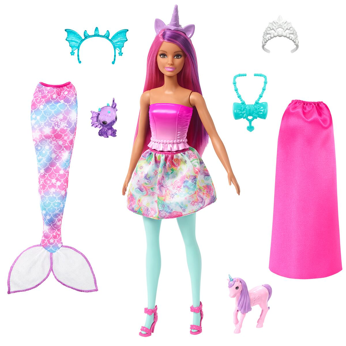 Кукла Barbie Dreamtopia Кукла со сказочными аксессуарами HLC280 купить,NaN
