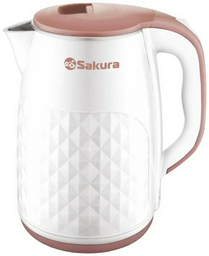 Электрочайник Sakura SA-2165WBG белый