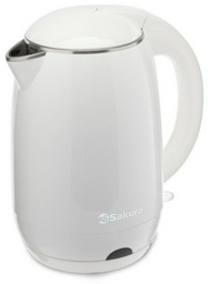 Электрочайник Sakura SA-2157W белый
