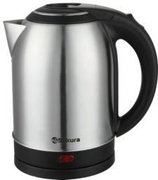 Электрочайник Sakura SA-2121BS серебристый