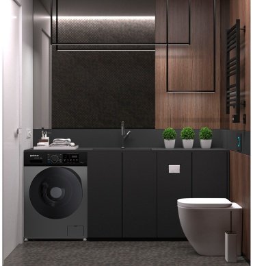 Стиральная машина HAUSLER WWKHS80DGIM серый купить,NaN