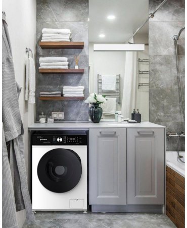 Стиральная машина HAUSLER WWKHS80WBIM белый купить,0