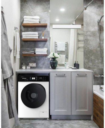 Стиральная машина HAUSLER WWKHS80WBIM белый купить,NaN