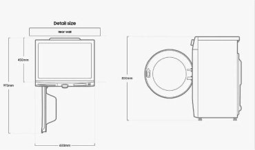Стиральная машина LG F2V3PS6W белый купить,230594.00000000003