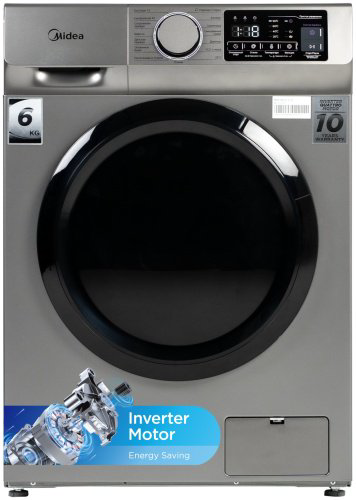 Стиральная машина Midea MFN11W60B/S-KZ серый купить,NaN