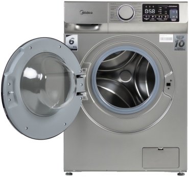 Стиральная машина Midea MFN11W60B/S-KZ серый - ForteMarket Стиральная машина Midea MFN11W60B/S-KZ серый купить,0