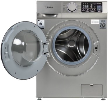 Стиральная машина Midea MFN11W60B/S-KZ серый купить,NaN