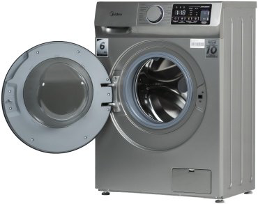 Стиральная машина Midea MFN11W60B/S-KZ серый купить,NaN