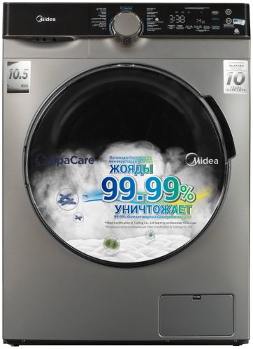 Стиральная машина Midea MFK03W105B/S-C серый купить,202997