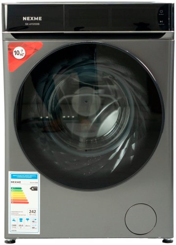 Стиральная машина NEXME SK-611200B серый, серебристый, черный - ForteMarket Стиральная машина NEXME SK-611200B серый, серебристый, черный купить,0