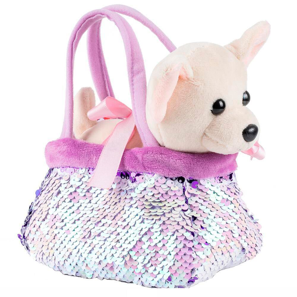 Мягкая игрушка Fancy Собачка  в сумочке-переноске  15см купить,NaN