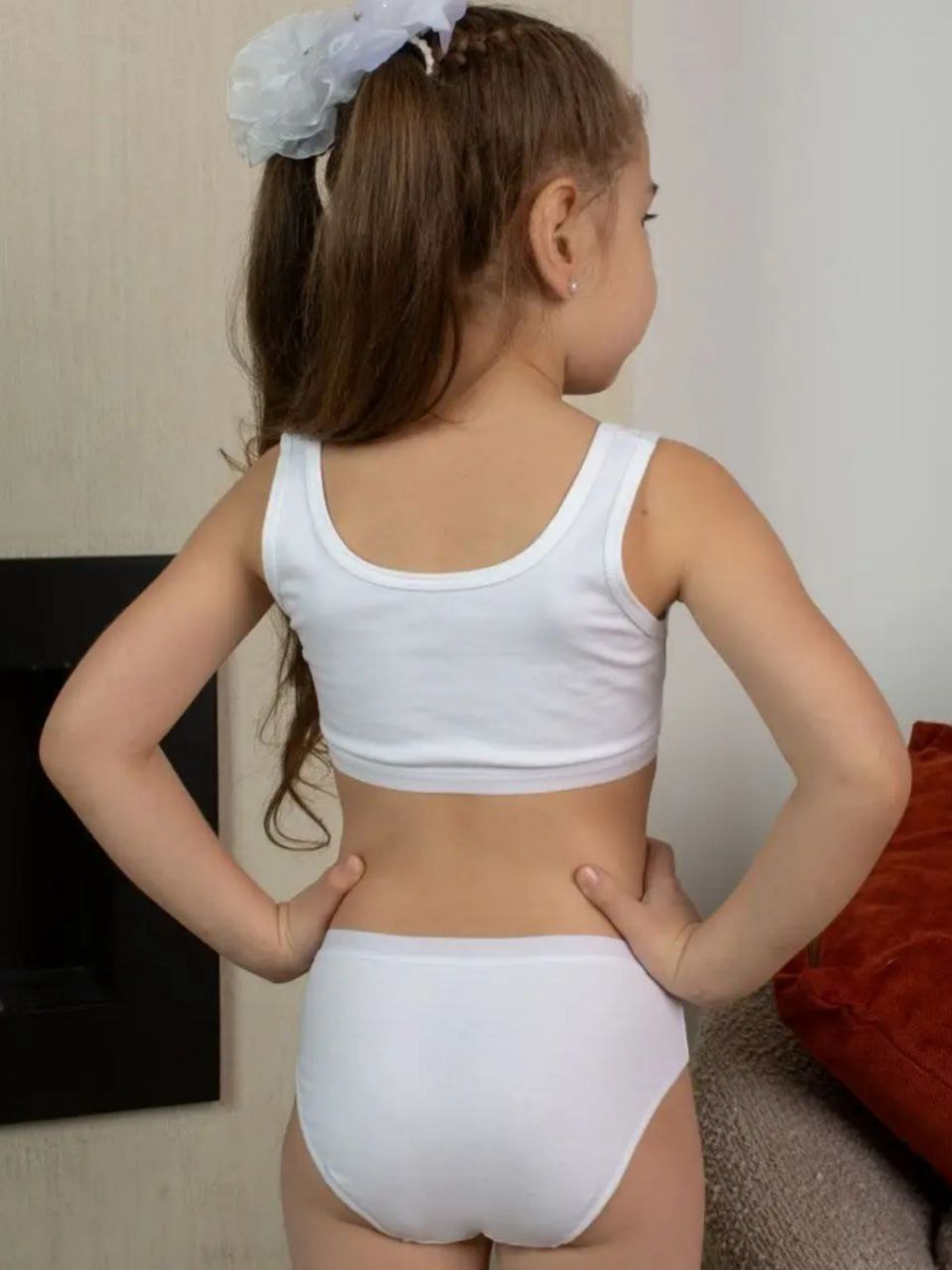 Набор топов для девочек Baykar 3 шт 3-5 лет