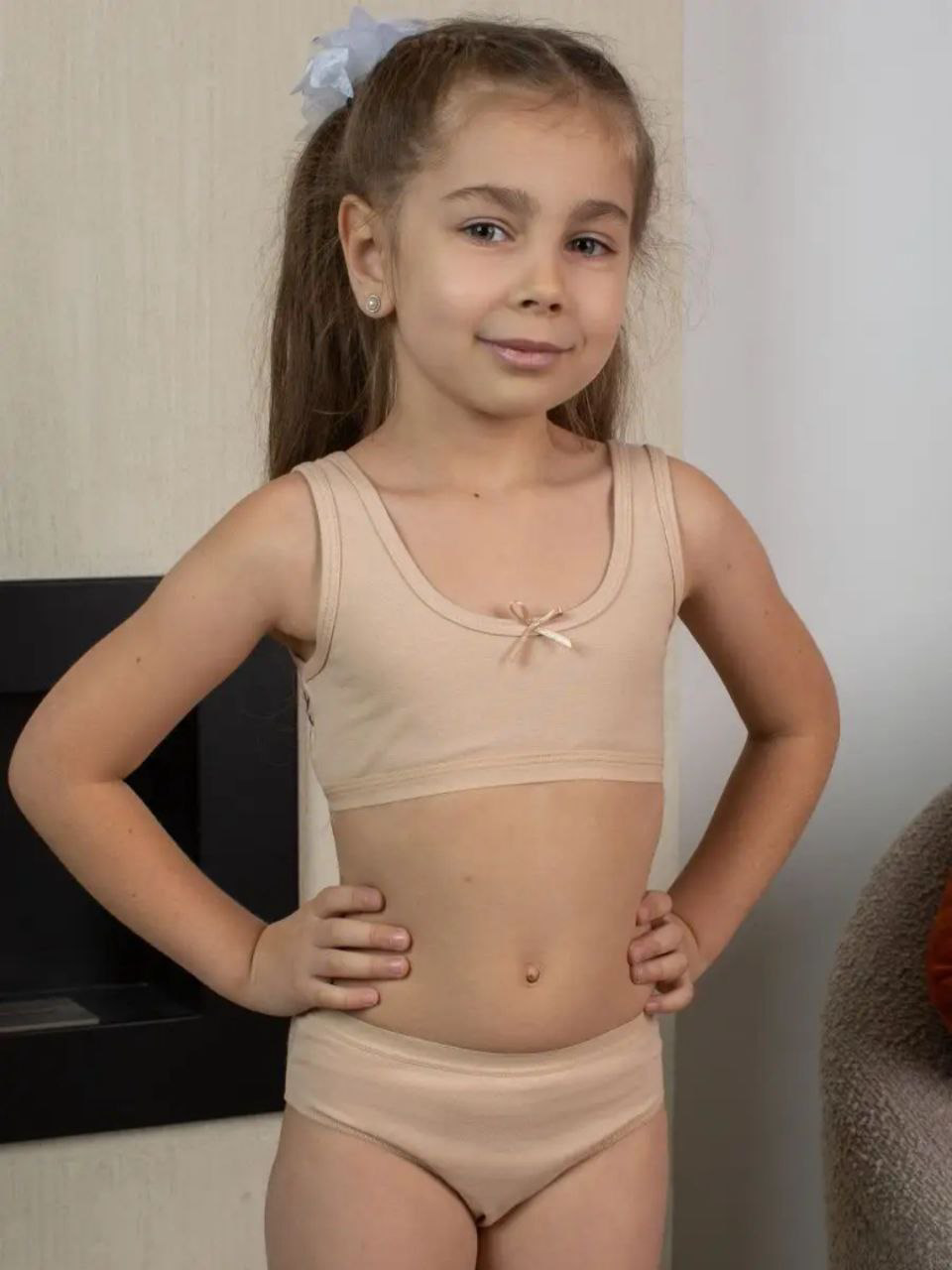 Набор топов для девочек Baykar 3 шт 3-5 лет