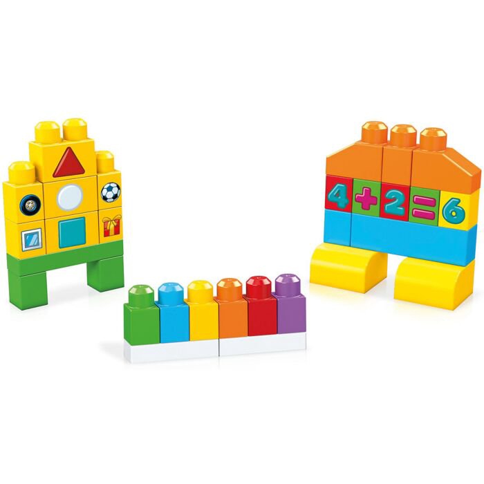 Конструктор Mega Bloks Обучающие блоки FVJ490 150 предметов  купить,NaN