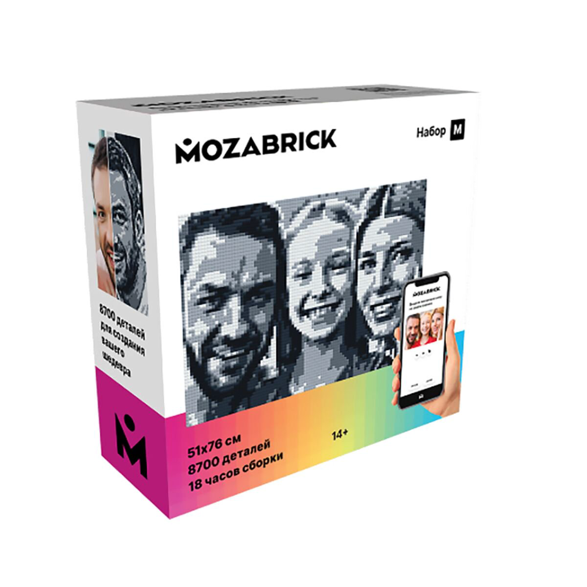 Конструктор Mozabrick Фото-конструктор Набор M купить,NaN