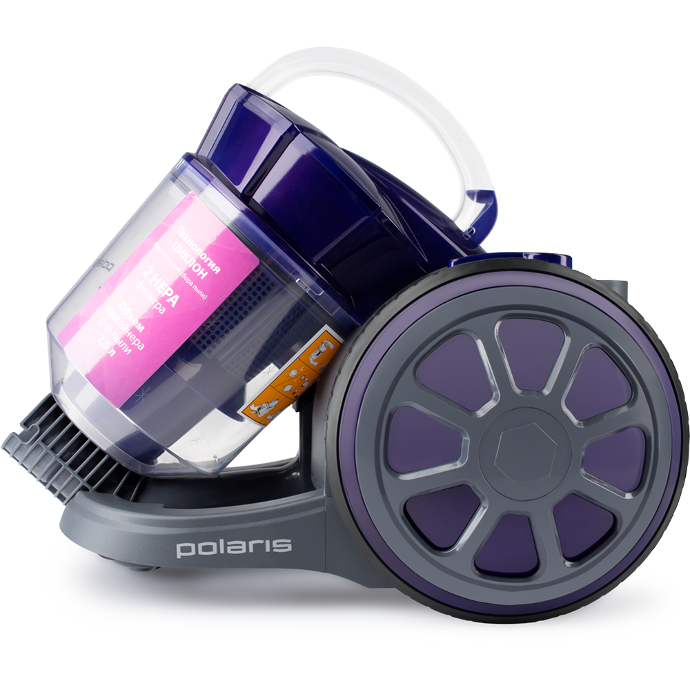 Пылесос Polaris PVC 1730CR пурпурный
