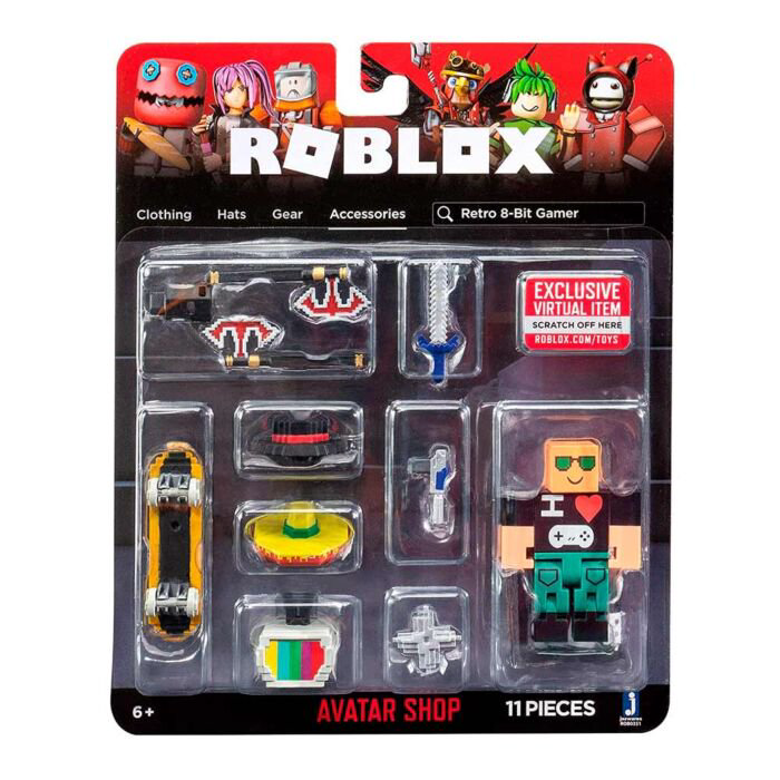 Фигурка Roblox Avatar Shop Ретро 8-Bit Геймер купить,NaN