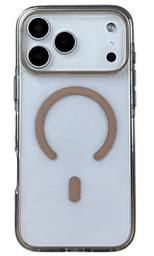 Чехол Mobile Store BM для iPhone 17 Pro with Magsafe Clear Brown