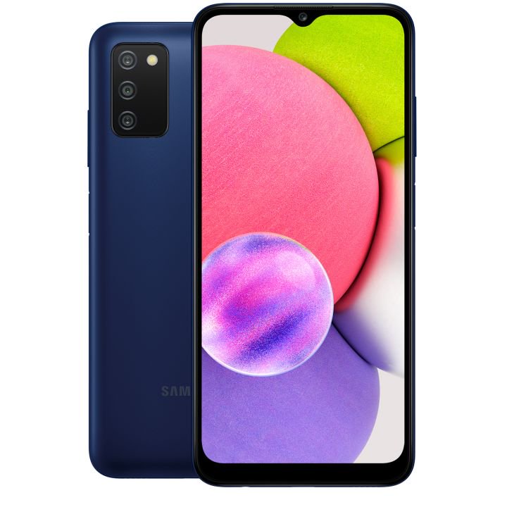 Смартфон Samsung Galaxy A03s 64Gb Blue купить,NaN